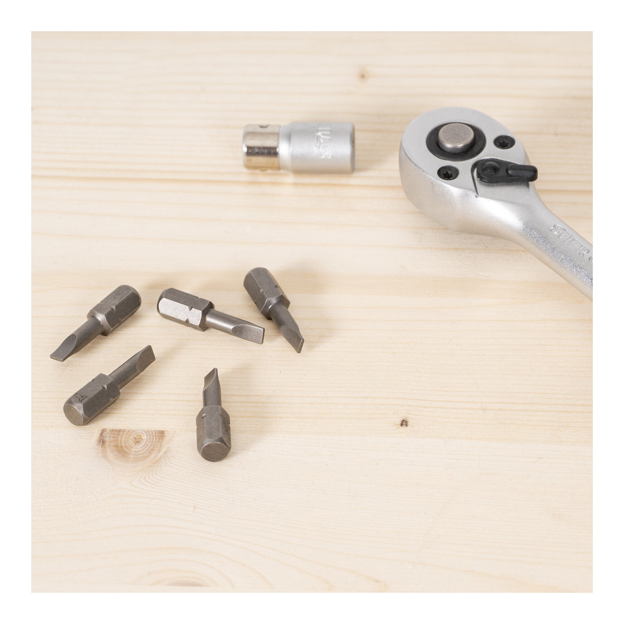 STIER slotted bit form C 6.3 length 25mm 10-pack 10 pieces various sizes bit set