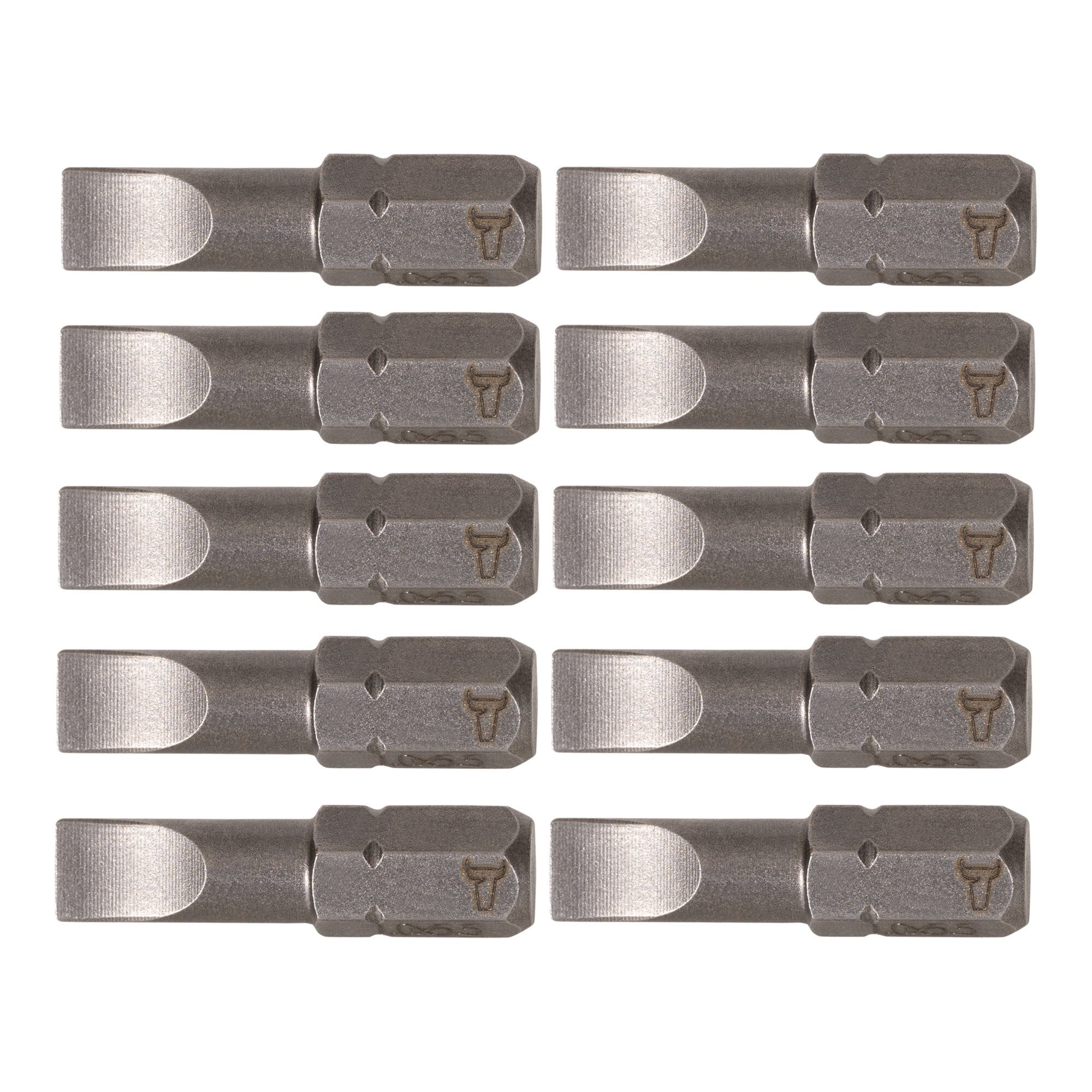 STIER Schlitz-Bit Form C 6,3 Länge 25mm 10er Pack 10 Stk diverse Größen Bit Satz