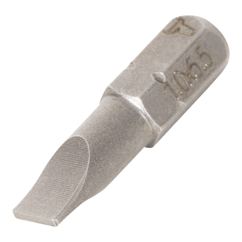 STIER Schlitz-Bit Form C 6,3 Länge 25mm 10er Pack 10 Stk diverse Größen Bit Satz