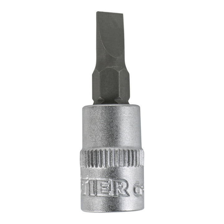 STIER Schlitz-Bit-Steckschlüsseleinsatz 1/4" 4 bis 7 mm Stecknuss Steckschlüssel