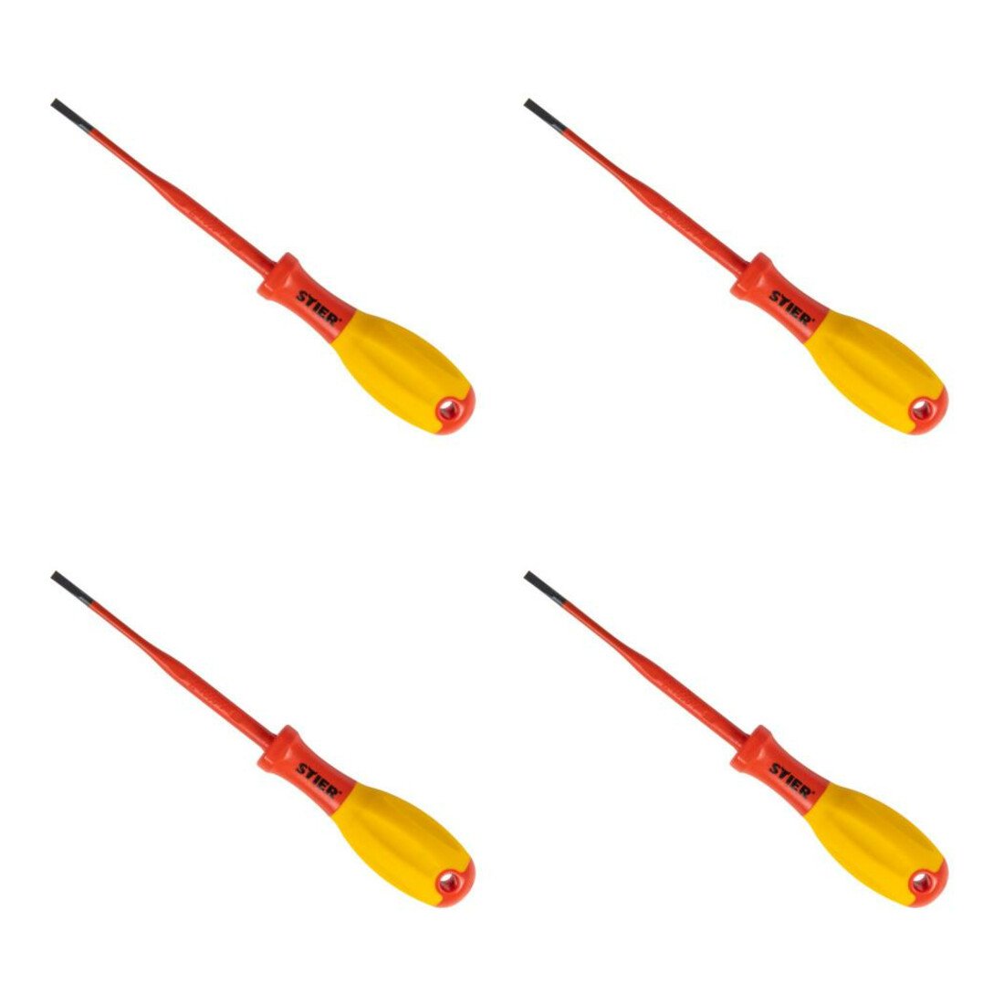 STIER Schlitz-Schraubendreher slimVDE+ Set, 3,5x0,6 | 4,0x0,8 | 5,5x1,0 |