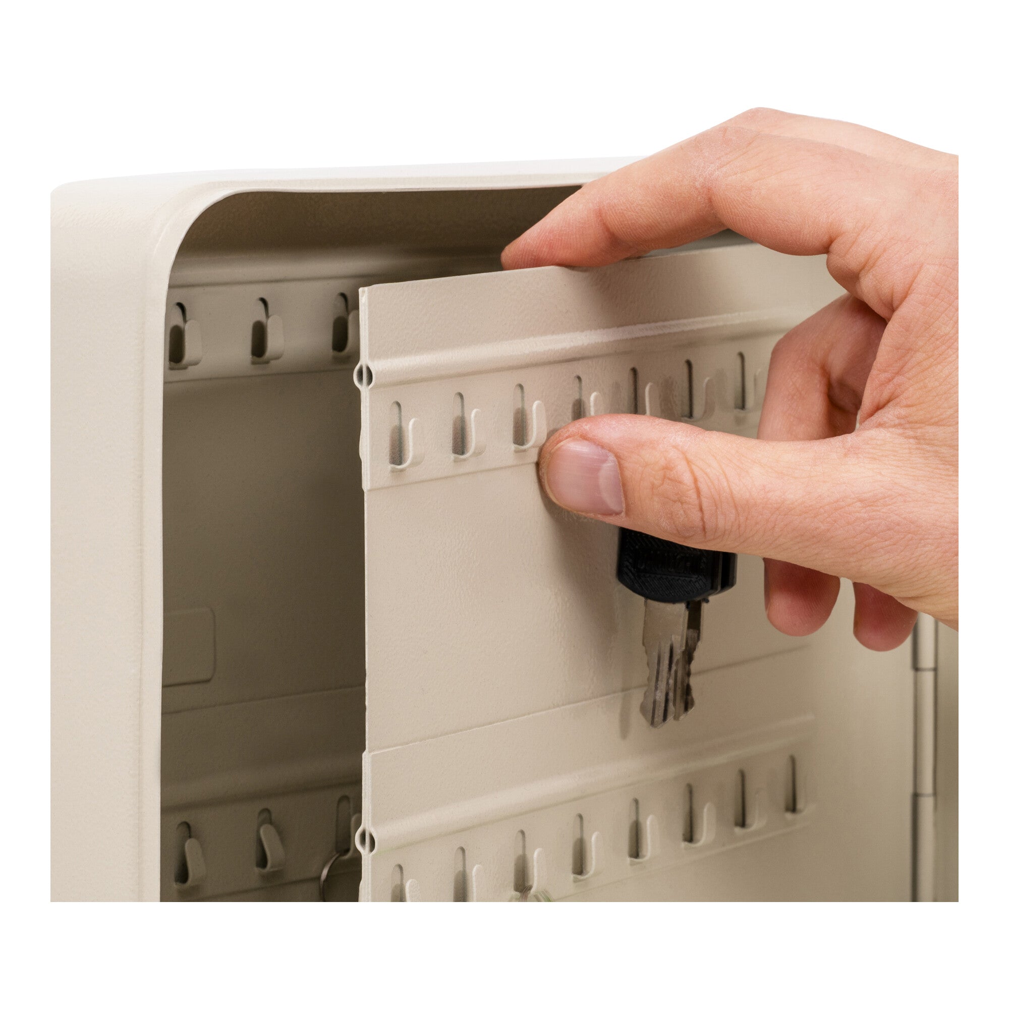 STIER Schlüsselkasten 20 bis 93 Schlüssel Schlüsselbox mit klappbarer Innenwand