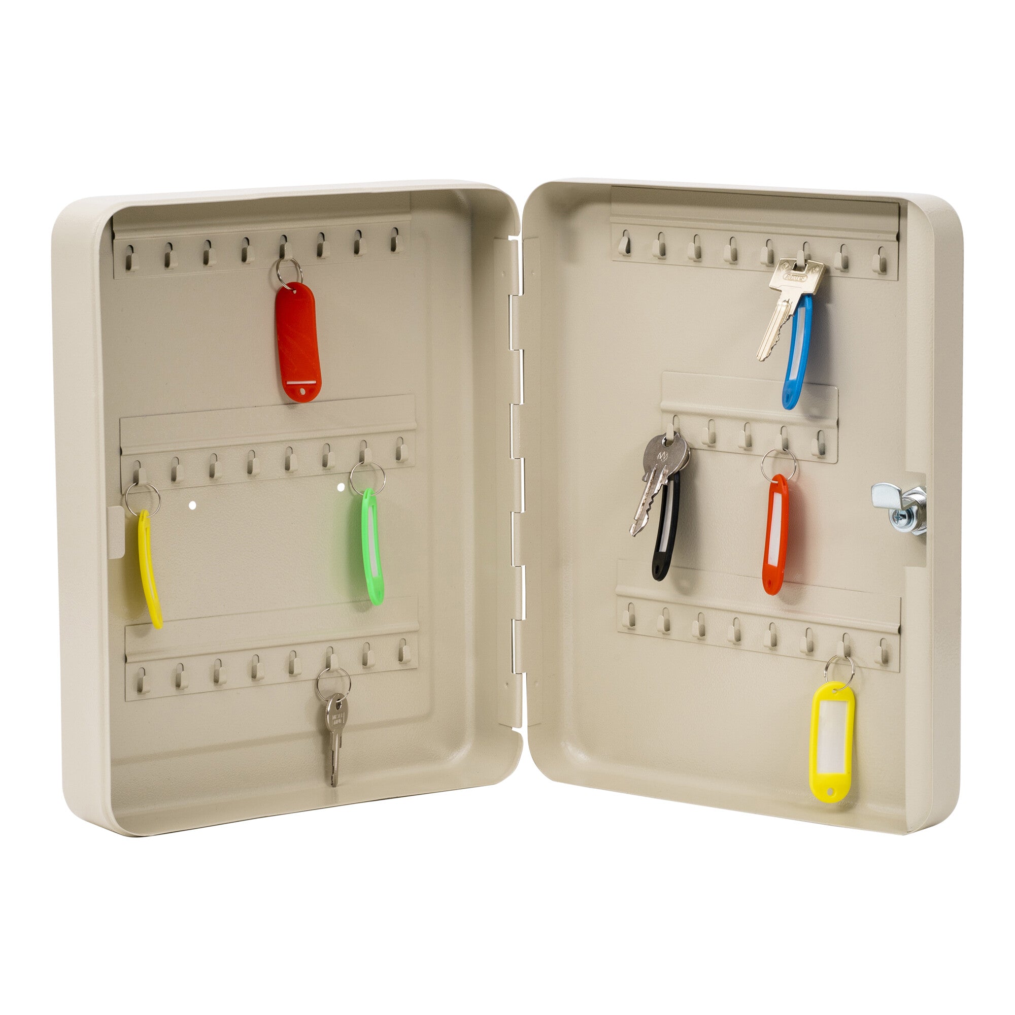 STIER Schlüsselkasten 20 bis 93 Schlüssel Schlüsselbox mit klappbarer Innenwand