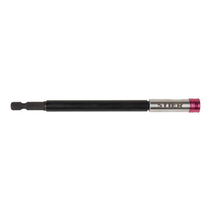 STIER quick-change bit holder 1/4'' 350 mm with magnetic guide sleeve