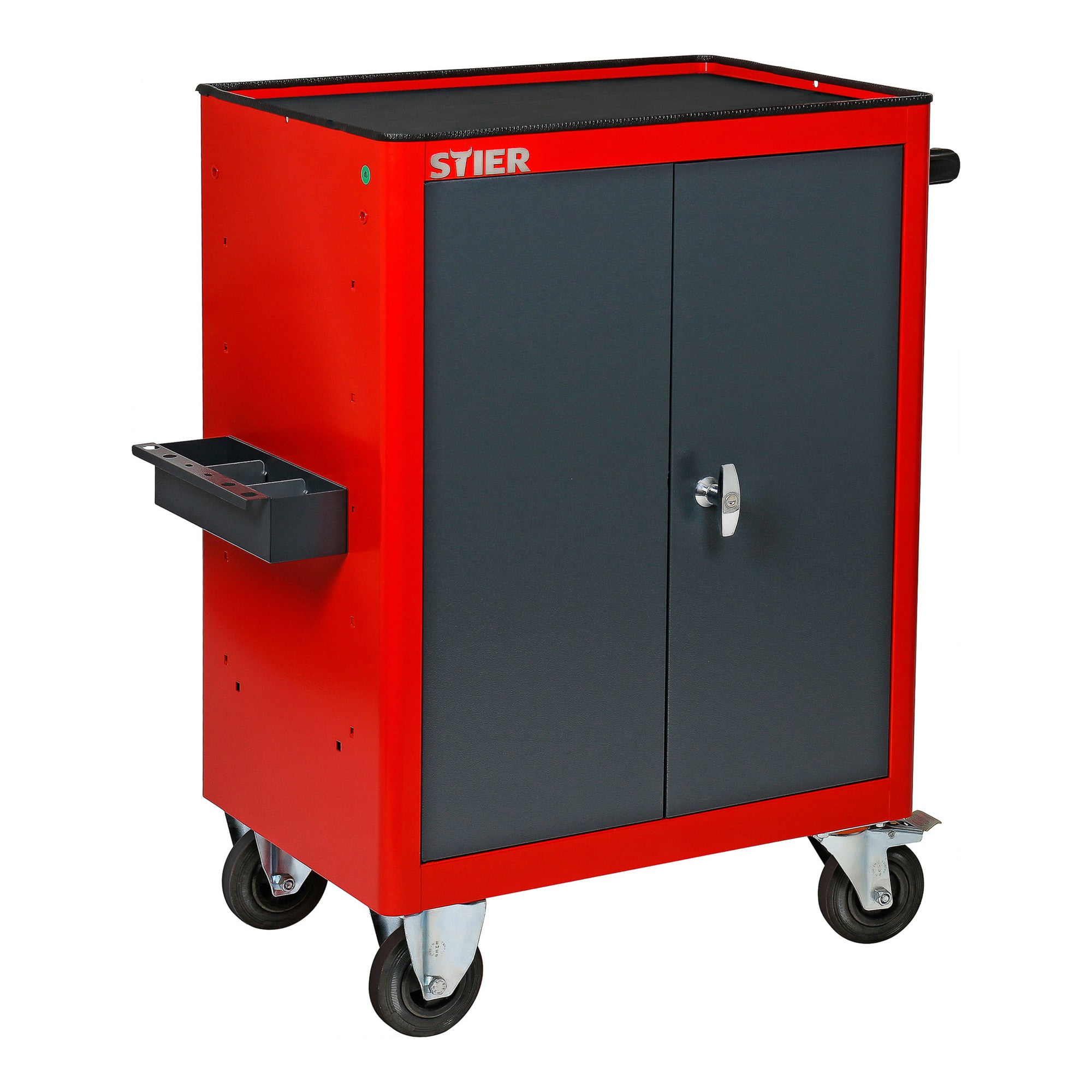 STIER cabinet trolley unequipped with 2 shelves 985x670x470 mm for workshop