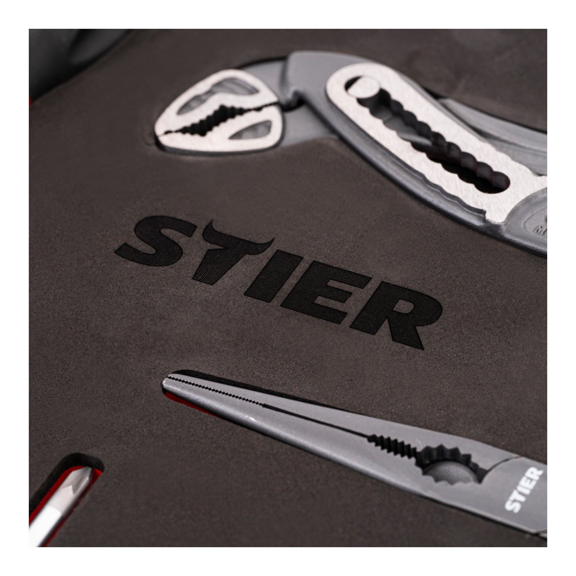 STIER screwdriver pliers set 17-piece chrome-vanadium steel in