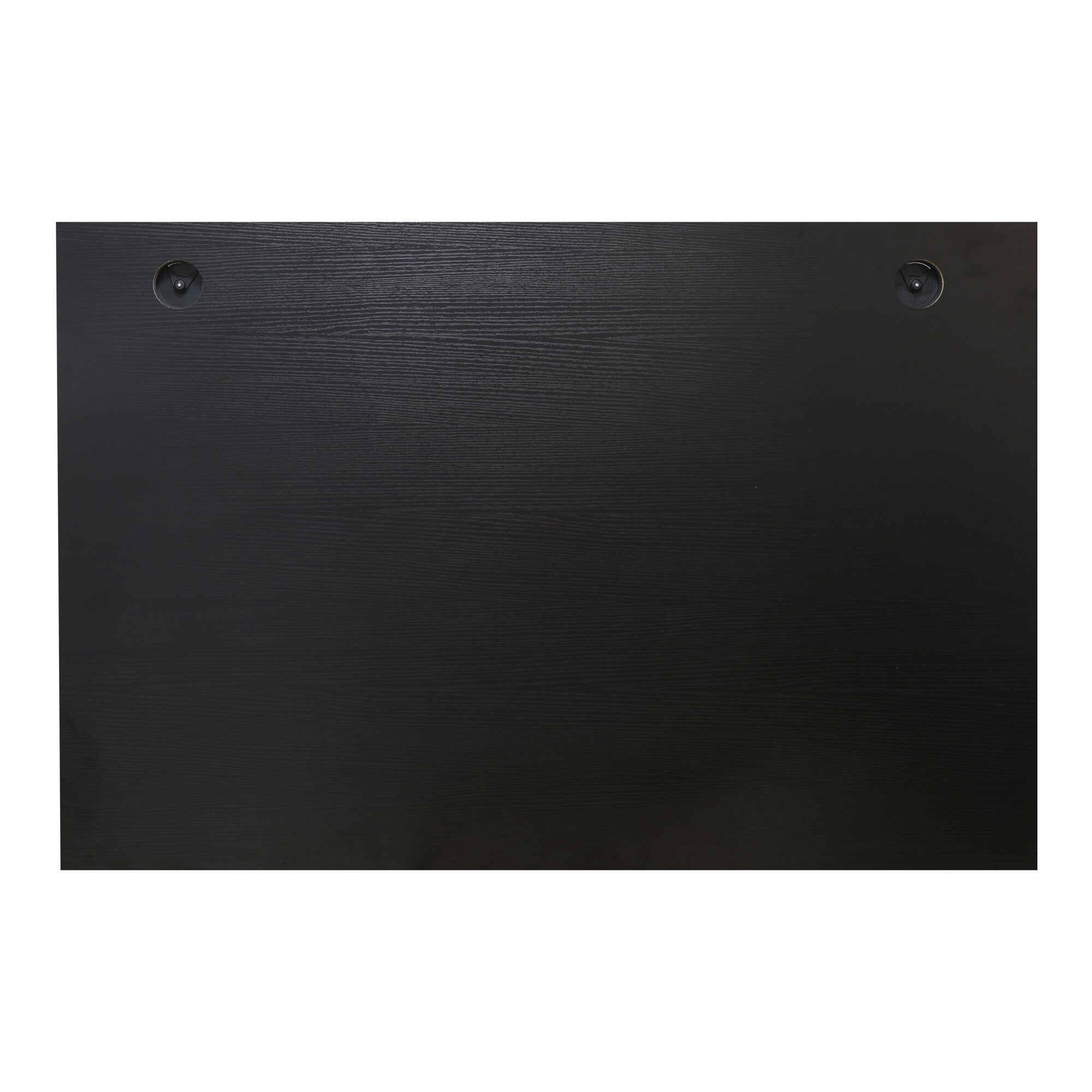 STIER desk top 180x80cm black melamine coated tabletop 25mm thick