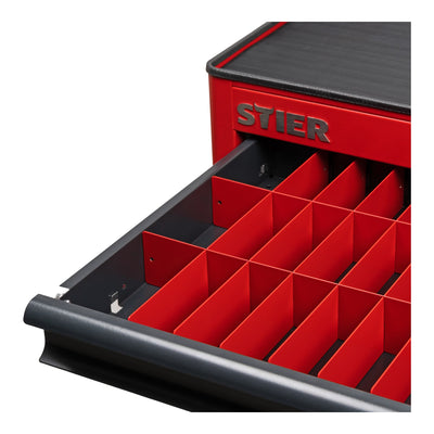 STIER Schubladen-Einteilungsset zu STIER Werkstattwagen