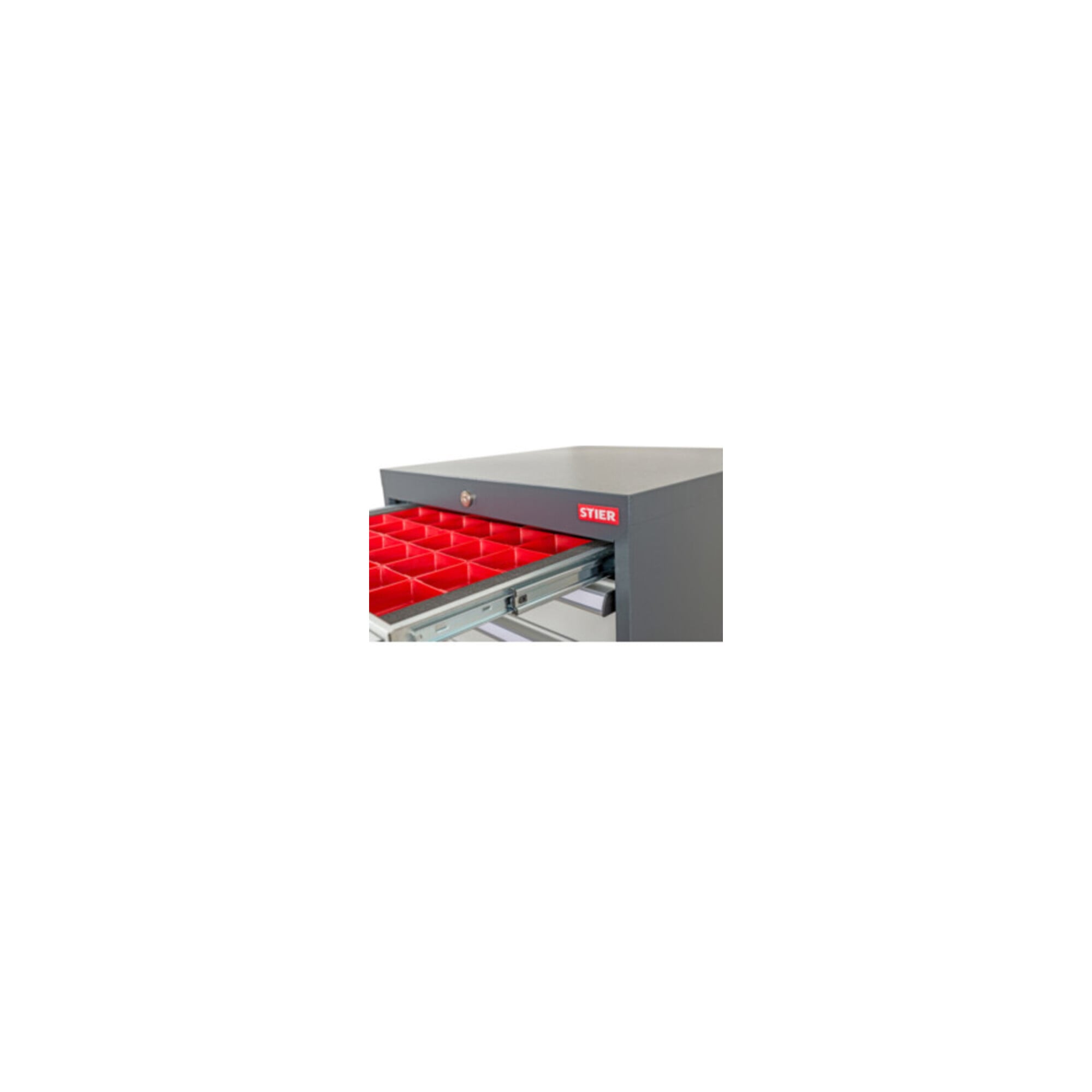 STIER drawer dividers for small parts boxes BLH 100 mm internal dimensions 800x450 mm 30