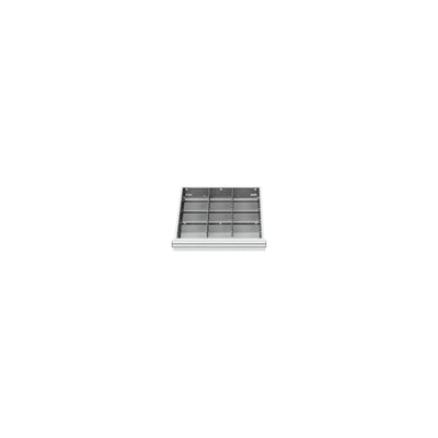 STIER Schubladeneinteilung Metalleinteilung BLH 100/125 mm Innenmaß 500x450 mm