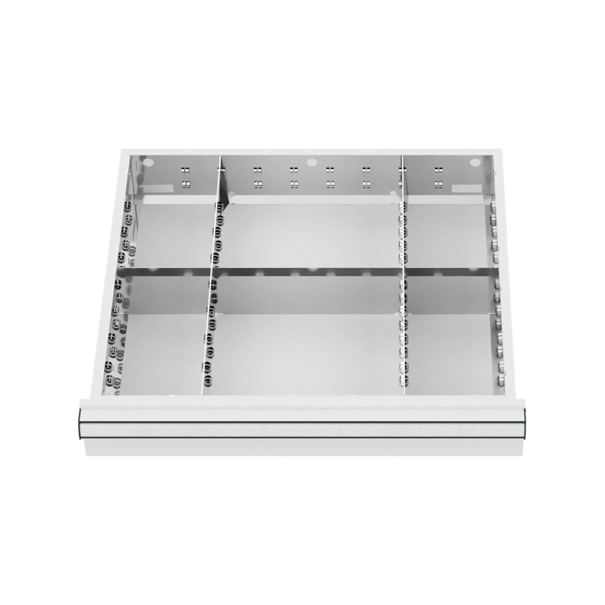 STIER drawer divider metal divider BLH 100/125 mm internal dimensions 500x450 mm 6