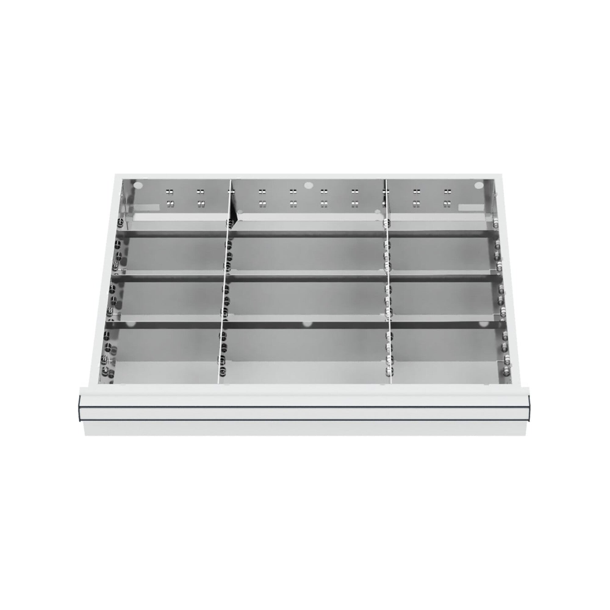 STIER Schubladeneinteilung Metalleinteilung BLH 100/125 mm Innenmaß 600x450 mm