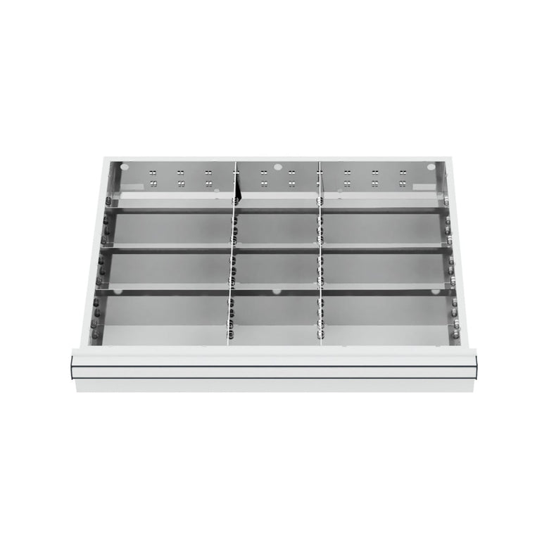 STIER drawer divider metal divider BLH 100/125 mm internal dimensions 600x450 mm