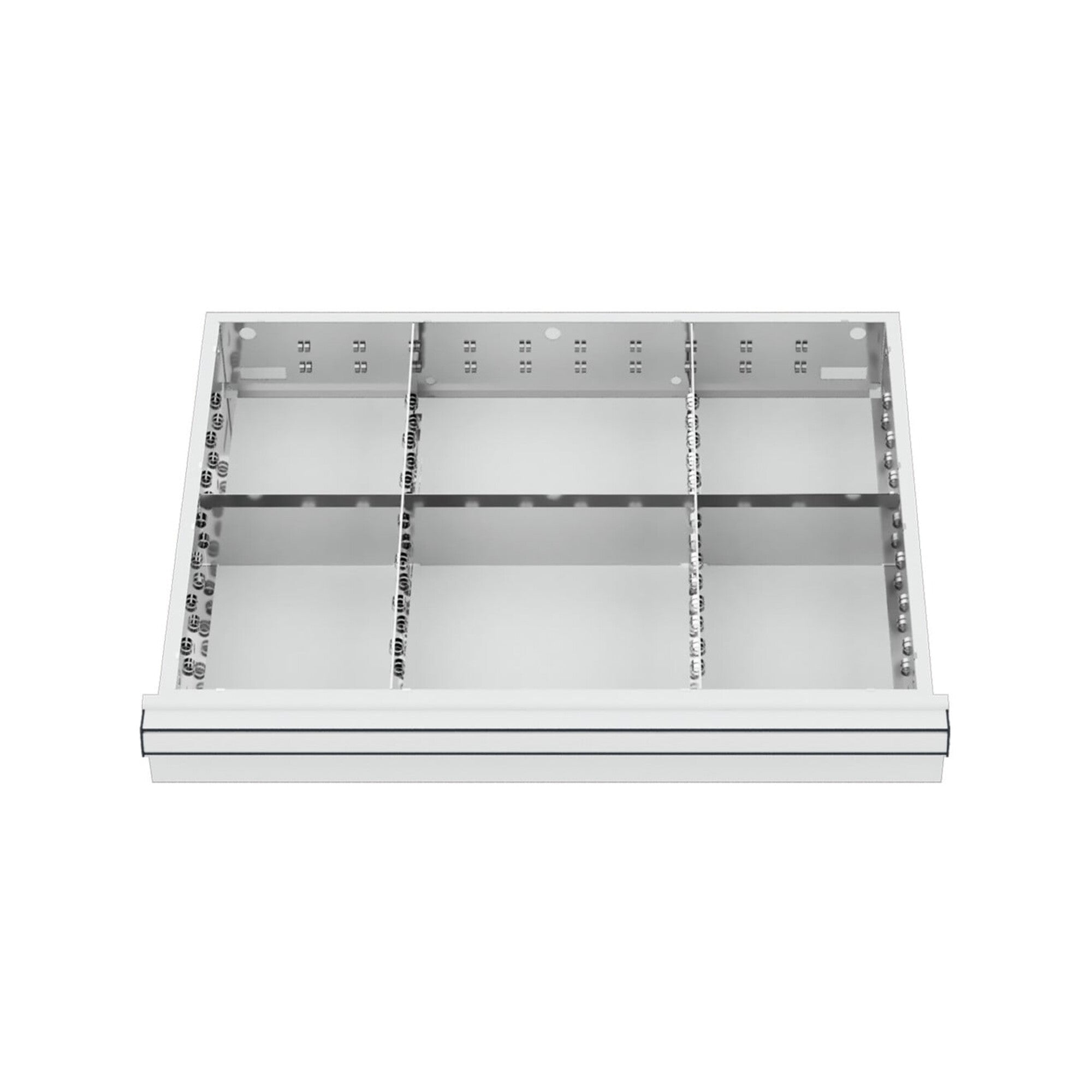 STIER drawer divider metal divider BLH 100/125 mm internal dimensions 600x450 mm 6
