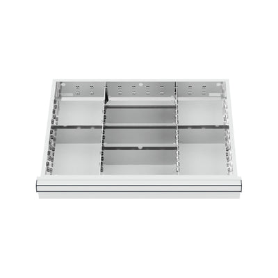 STIER drawer divider metal divider BLH 100/125 mm internal dimensions 600x450 mm 8