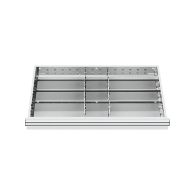STIER drawer divider metal divider BLH 100/125 mm internal dimensions 800x450 mm