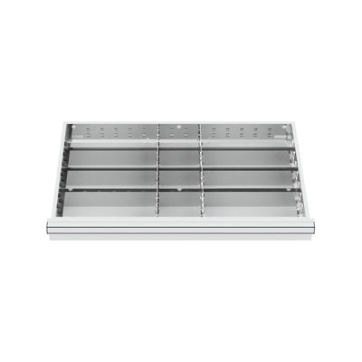 STIER drawer divider metal divider BLH 100/125 mm internal dimensions 800x450 mm