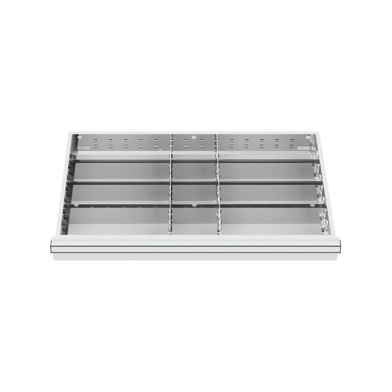 STIER drawer divider metal divider BLH 100/125 mm internal dimensions 800x450 mm