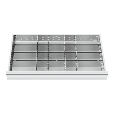 STIER drawer divider metal divider BLH 100/125 mm internal dimensions 800x450 mm