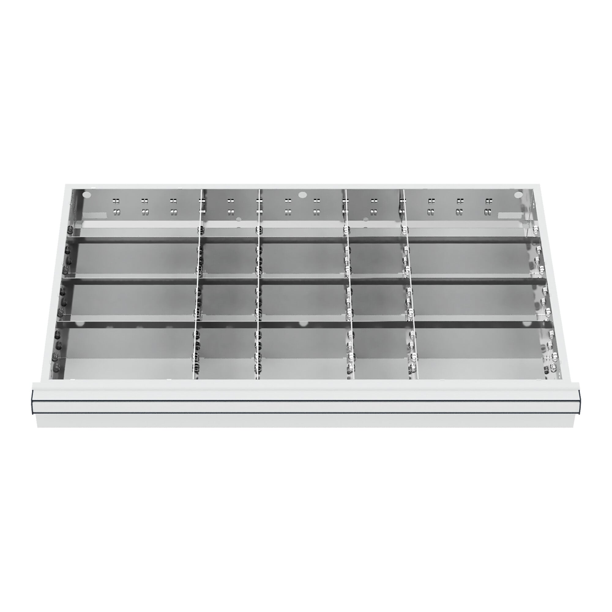 STIER Schubladeneinteilung Metalleinteilung BLH 100/125 mm Innenmaß 800x450 mm