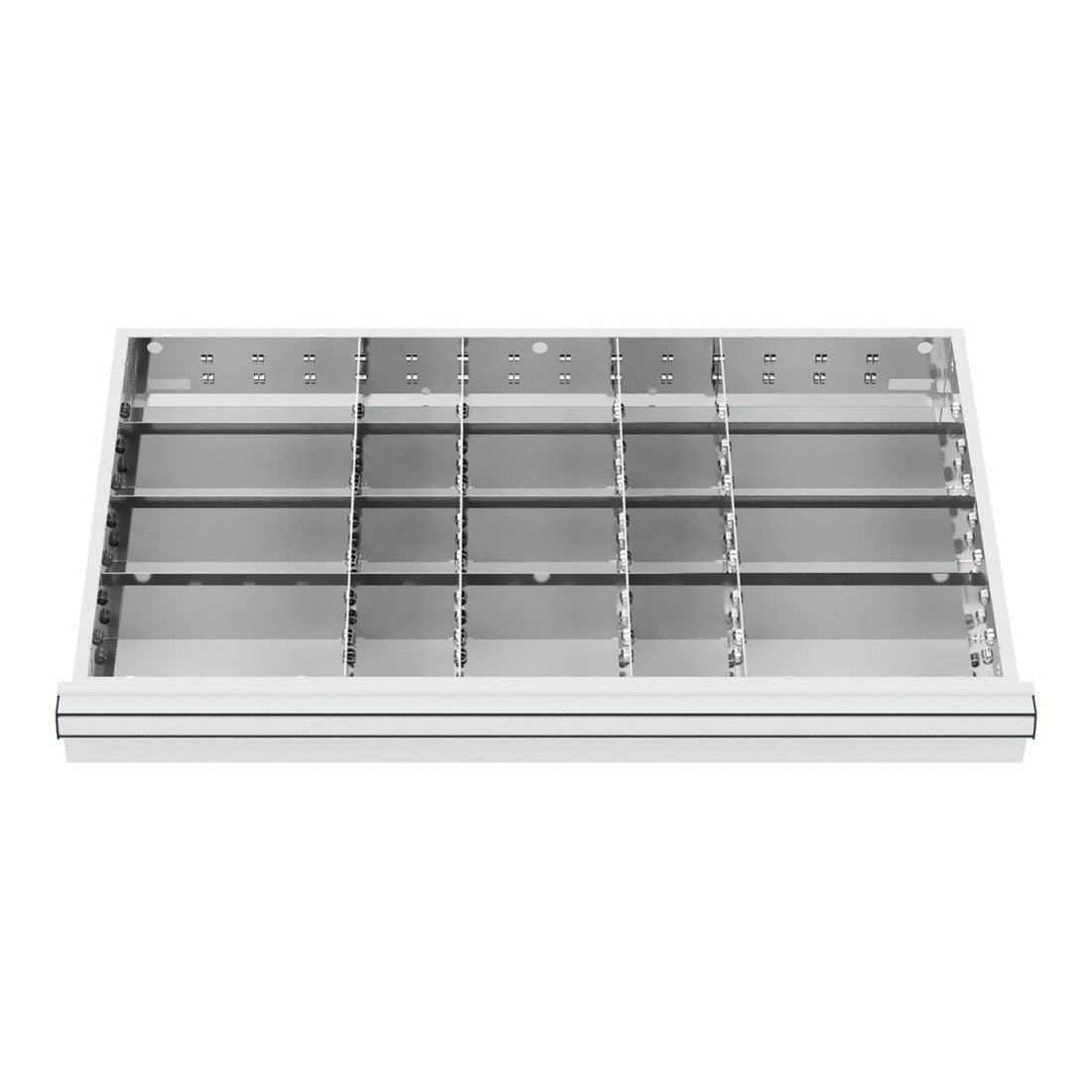 STIER Schubladeneinteilung Metalleinteilung BLH 100/125 mm Innenmaß 800x450 mm