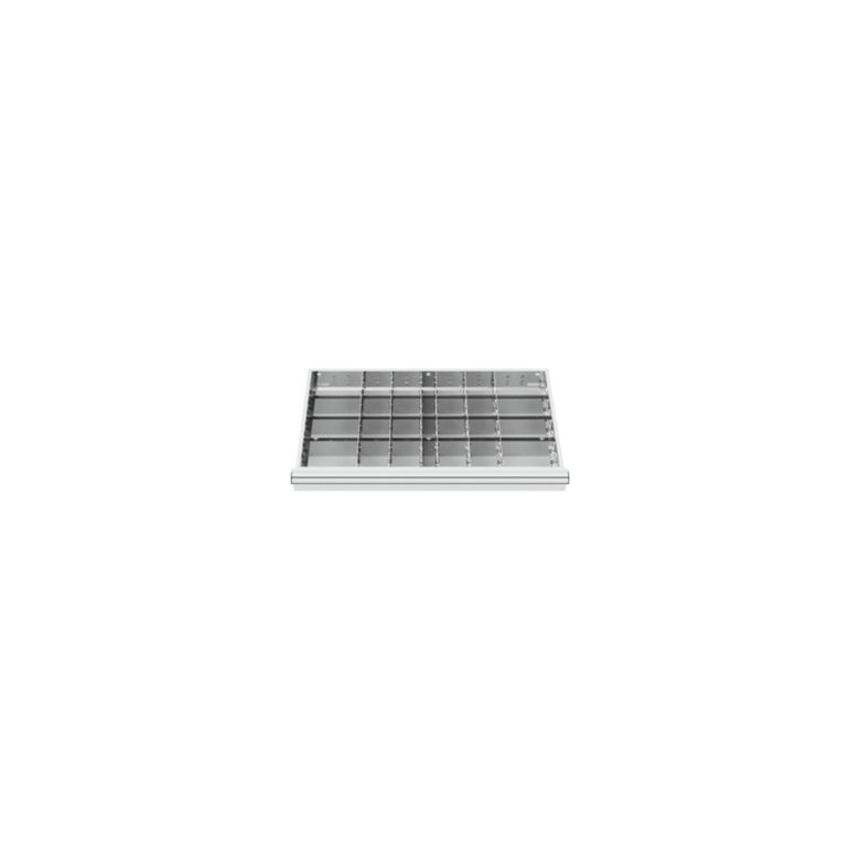 STIER drawer divider metal divider BLH 100/125 mm internal dimensions 800x450 mm