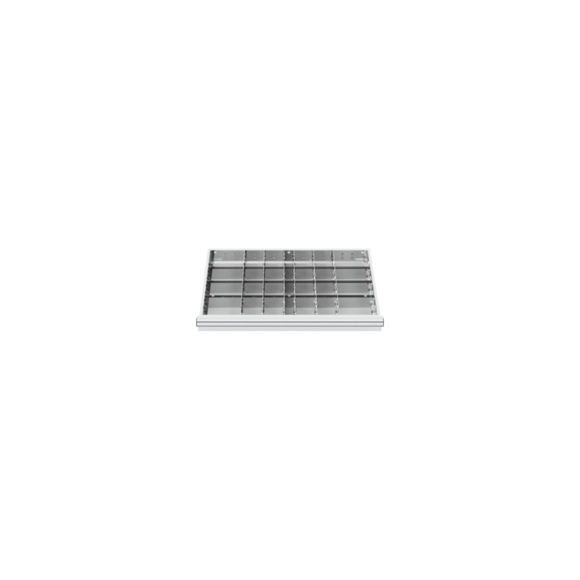 STIER Schubladeneinteilung Metalleinteilung BLH 100/125 mm Innenmaß 800x450 mm