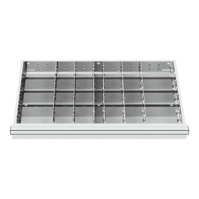 STIER drawer divider metal divider BLH 100/125 mm internal dimensions 800x450 mm