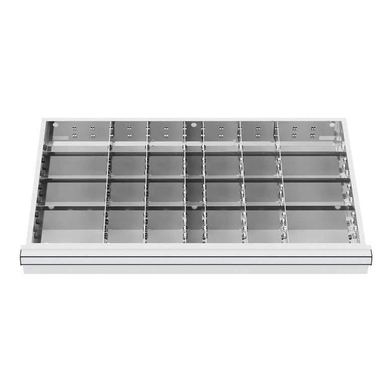 STIER drawer divider metal divider BLH 100/125 mm internal dimensions 800x450 mm