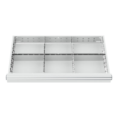 STIER drawer divider metal divider BLH 100/125 mm internal dimensions 800x450 mm 6