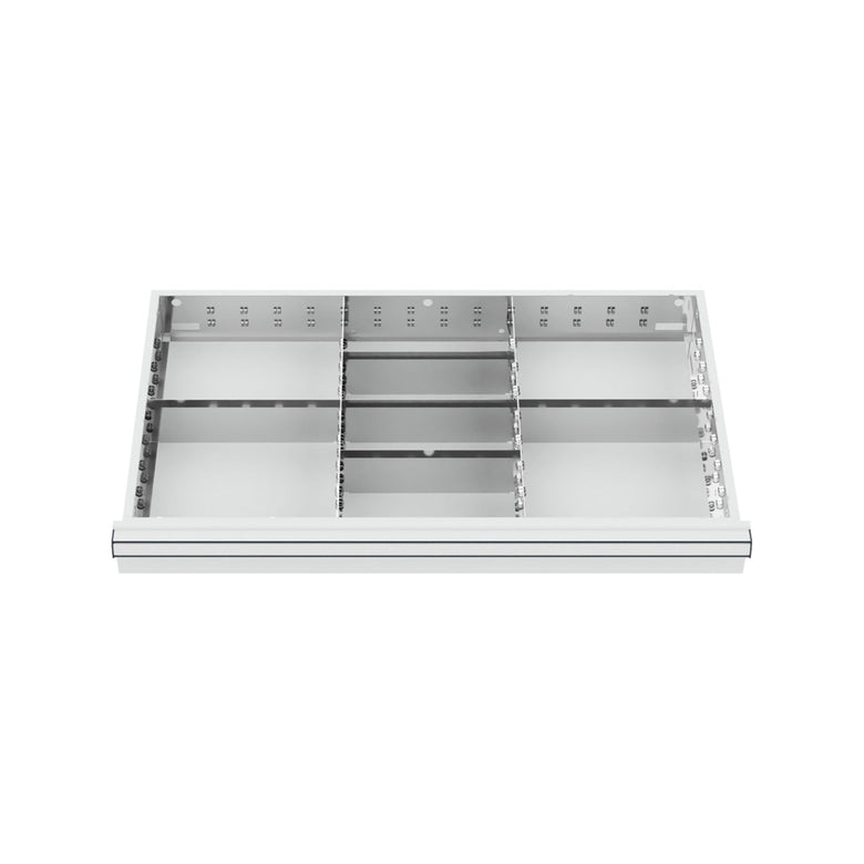 STIER drawer divider metal divider BLH 100/125 mm internal dimensions 800x450 mm 8