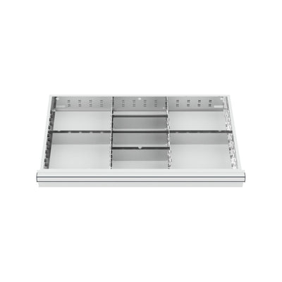 STIER drawer divider metal divider BLH 100/125 mm internal dimensions 800x450 mm 8