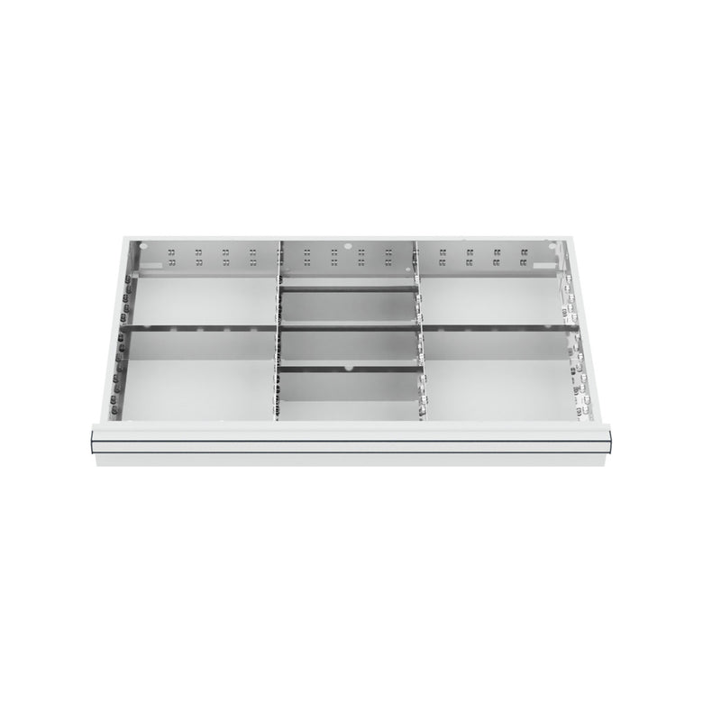 STIER drawer divider metal divider BLH 100/125 mm internal dimensions 800x450 mm 8