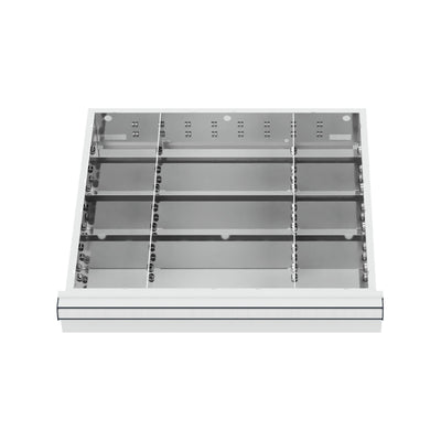 STIER drawer divider metal divider BLH 150/175 mm internal dimensions 500x450 mm