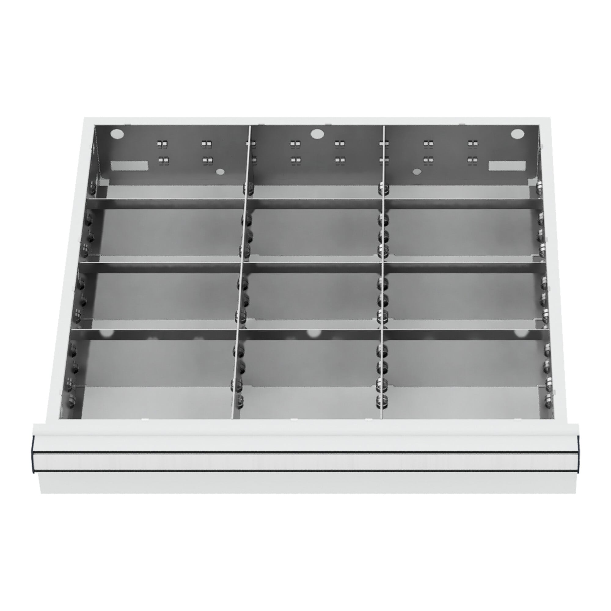 STIER drawer divider metal divider BLH 150/175 mm internal dimensions 500x450 mm
