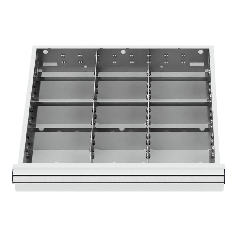 STIER drawer divider metal divider BLH 150/175 mm internal dimensions 500x450 mm