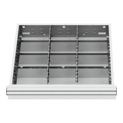 STIER drawer divider metal divider BLH 150/175 mm internal dimensions 500x450 mm