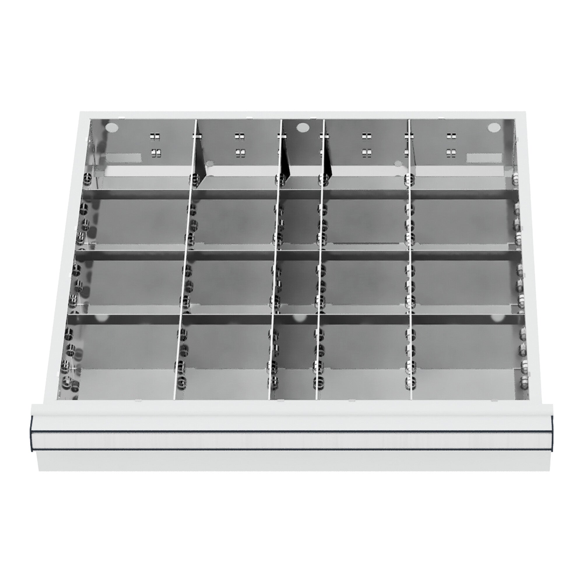 STIER drawer divider metal divider BLH 150/175 mm internal dimensions 500x450 mm