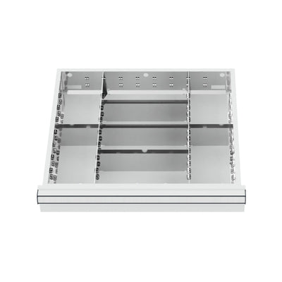 STIER drawer divider metal divider BLH 150/175 mm internal dimensions 500x450 mm 8