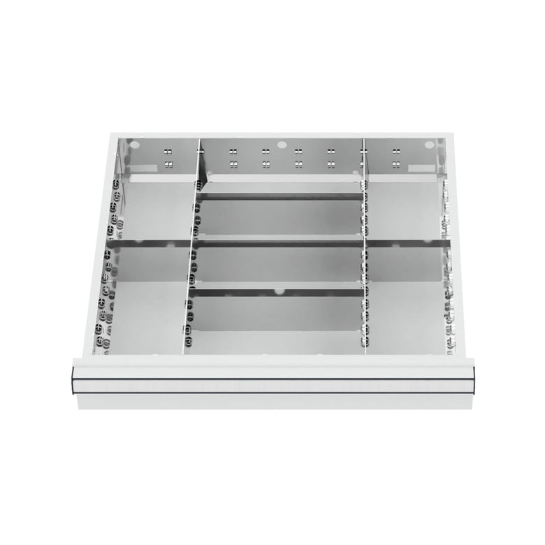 STIER drawer divider metal divider BLH 150/175 mm internal dimensions 500x450 mm 8