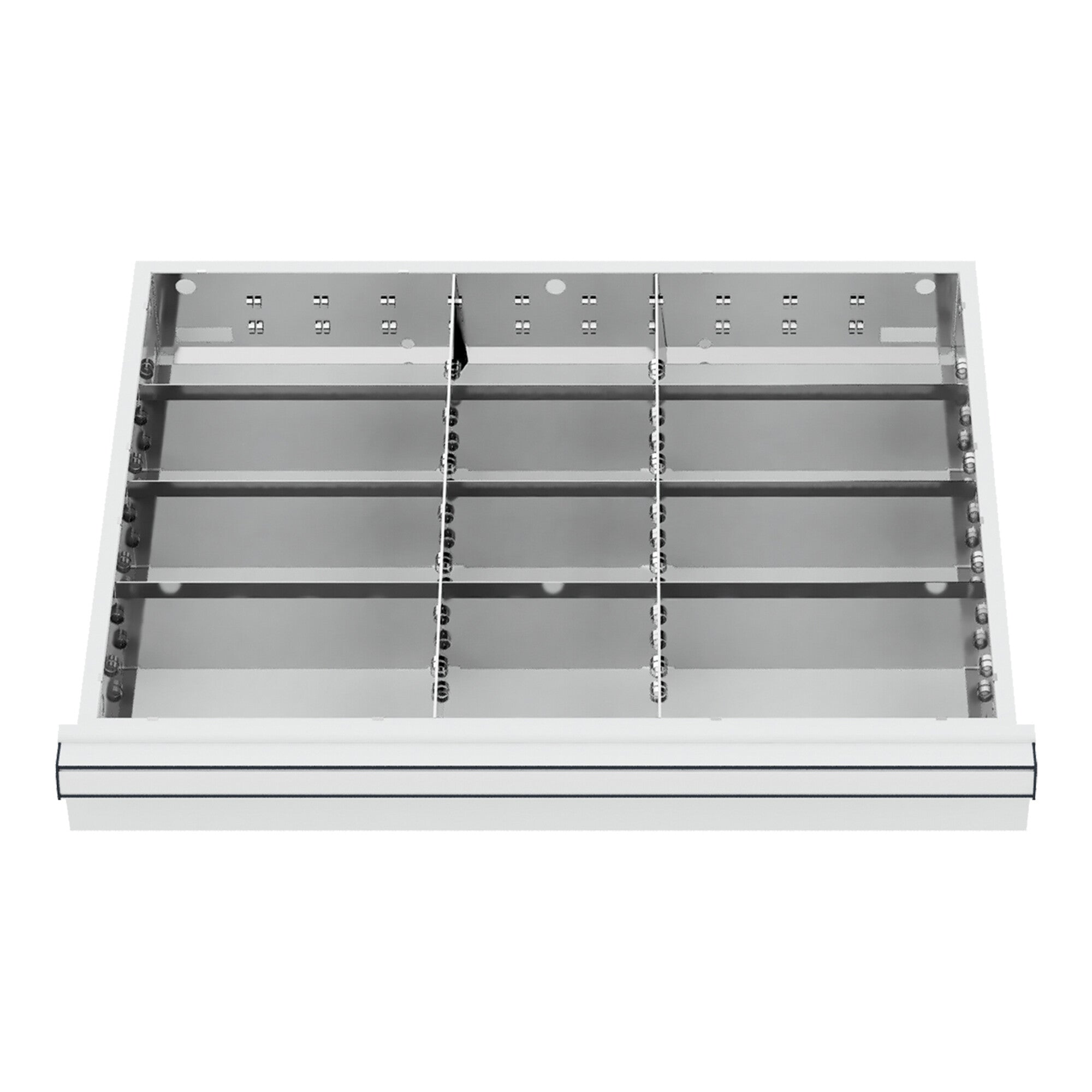 STIER Schubladeneinteilung Metalleinteilung BLH 150/175 mm Innenmaß 600x450 mm