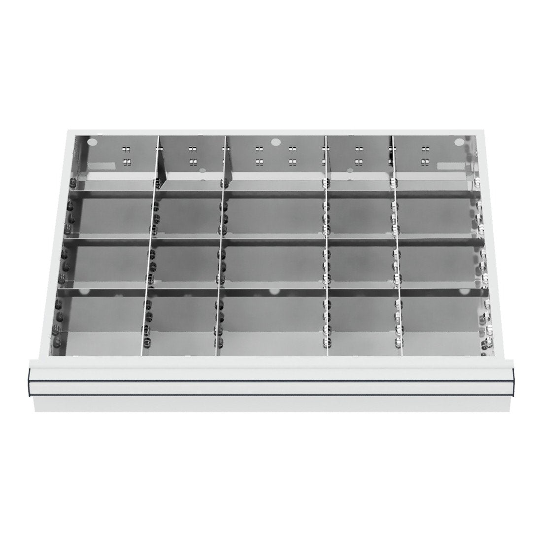 STIER Schubladeneinteilung Metalleinteilung BLH 150/175 mm Innenmaß 600x450 mm