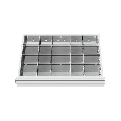 STIER drawer divider metal divider BLH 150/175 mm internal dimensions 600x450 mm