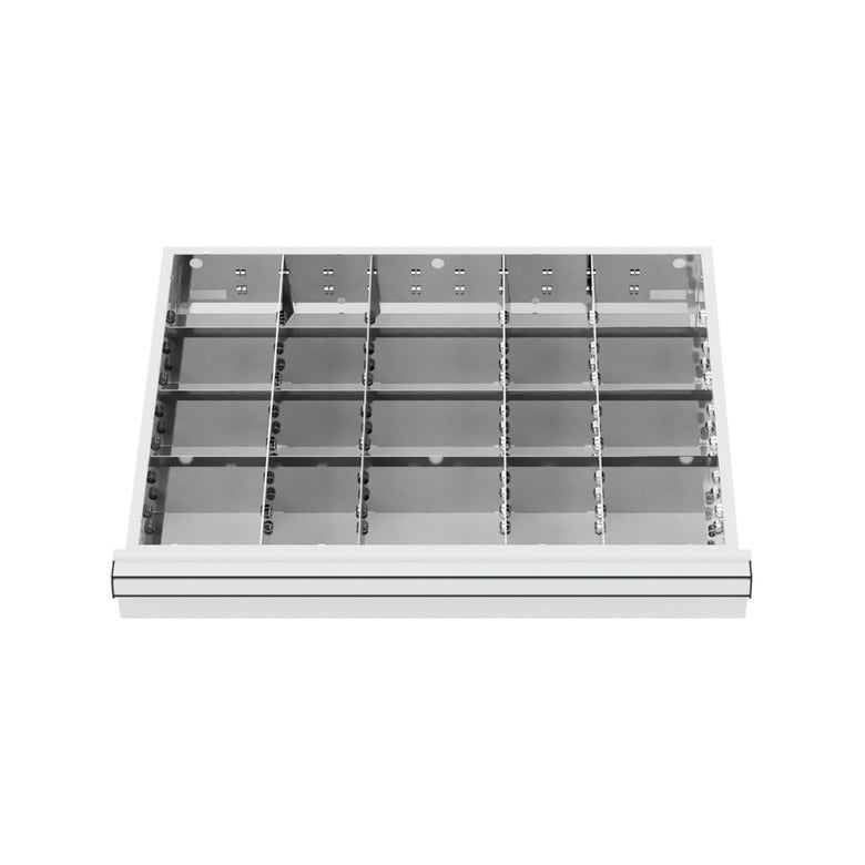 STIER drawer divider metal divider BLH 150/175 mm internal dimensions 600x450 mm