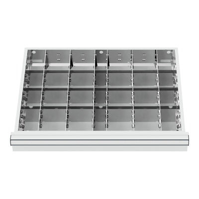 STIER drawer divider metal divider BLH 150/175 mm internal dimensions 600x450 mm