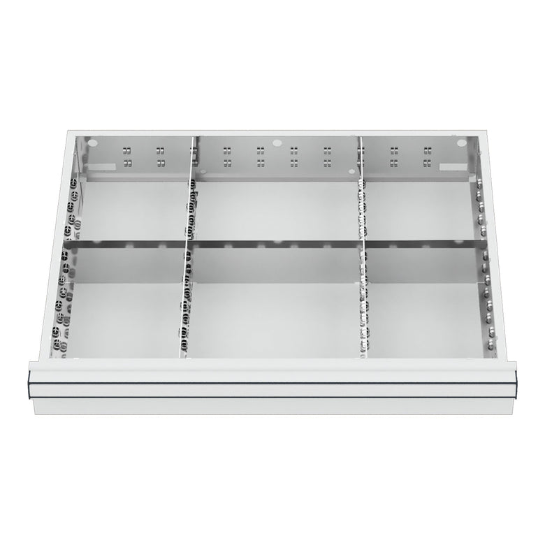 STIER drawer divider metal divider BLH 150/175 mm internal dimensions 600x450 mm 6