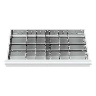 STIER Schubladeneinteilung Metalleinteilung BLH 150/175 mm Innenmaß 800x450 mm