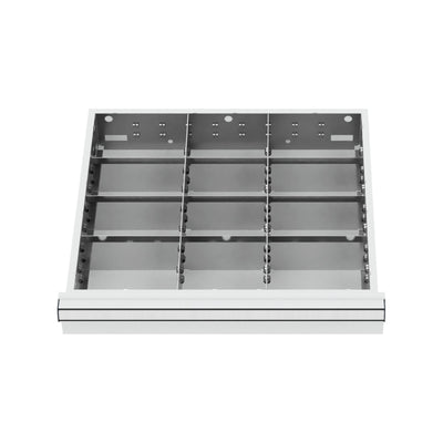 STIER drawer divider metal divider BLH 200-300 mm internal dimensions 500x450 mm
