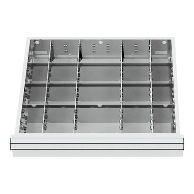 STIER drawer divider metal divider BLH 200-300 mm internal dimensions 500x450 mm