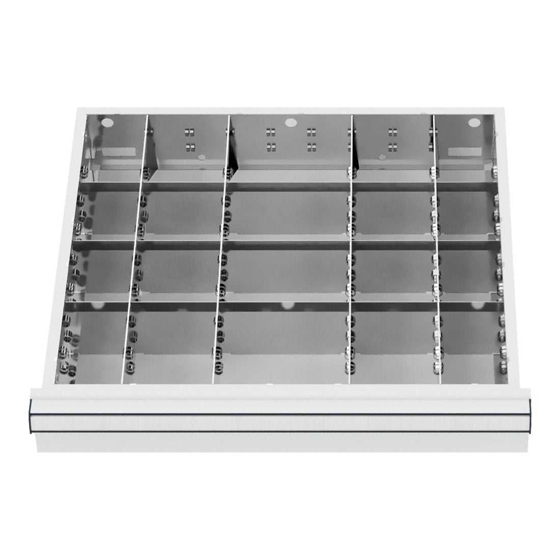 STIER Schubladeneinteilung Metalleinteilung BLH 200-300 mm Innenmaß 500x450 mm